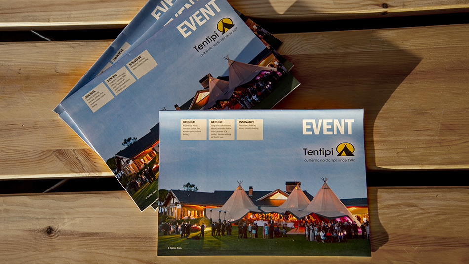Tentipi BE,NL Event catalogue